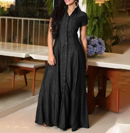 Agnes - Damen Forens Casual Bodenlang