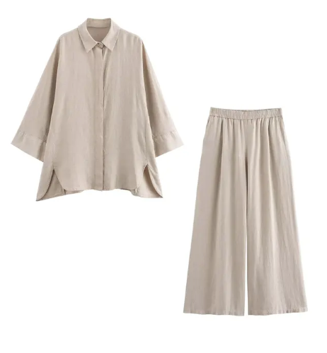 Brigitte - Trafza Casual Basic Hemd Anzug