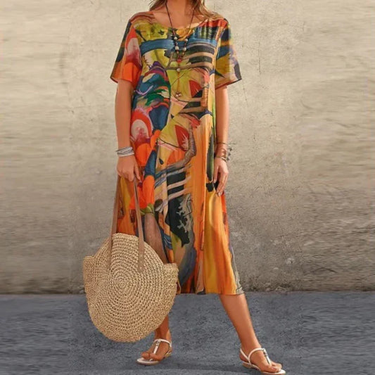 Gerlinde - Böhmisches Lose Kleid
