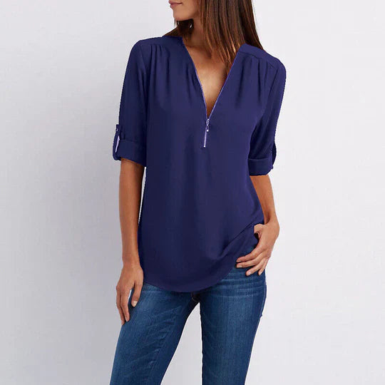 Roswitha - Bequemes Lockeres Top
