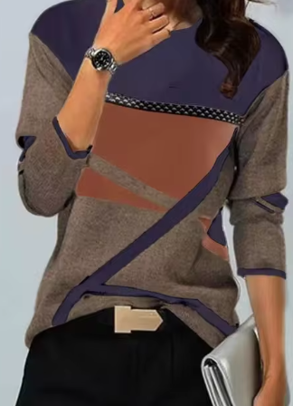 Vilelmina - Schickes Damen-T-Shirt Mode
