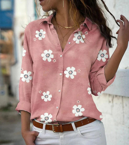 Mia - Bluse Mit Blumenmuster