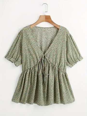 Farrah - Damen Plus Size Bluse