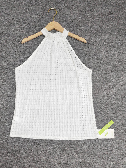 FallStil - Beliebtes einfarbiges ärmelloses Cami-Top