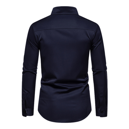 Stretch-Langarm-Shirt für Männer - Ice
