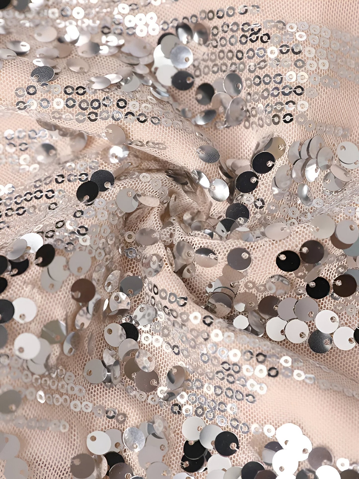 Nicolette | Glitzernde Pailletten-Blazer mit Reißverschluss