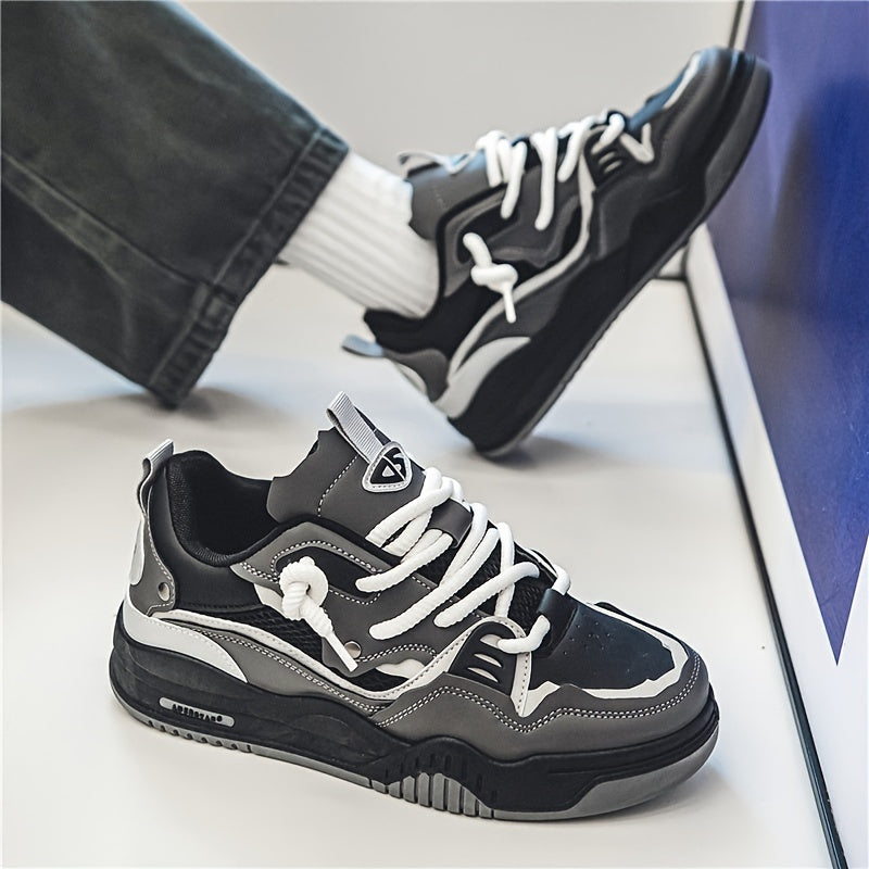 Hanz - Lässige Turnschuhe mit geometrischem Muster