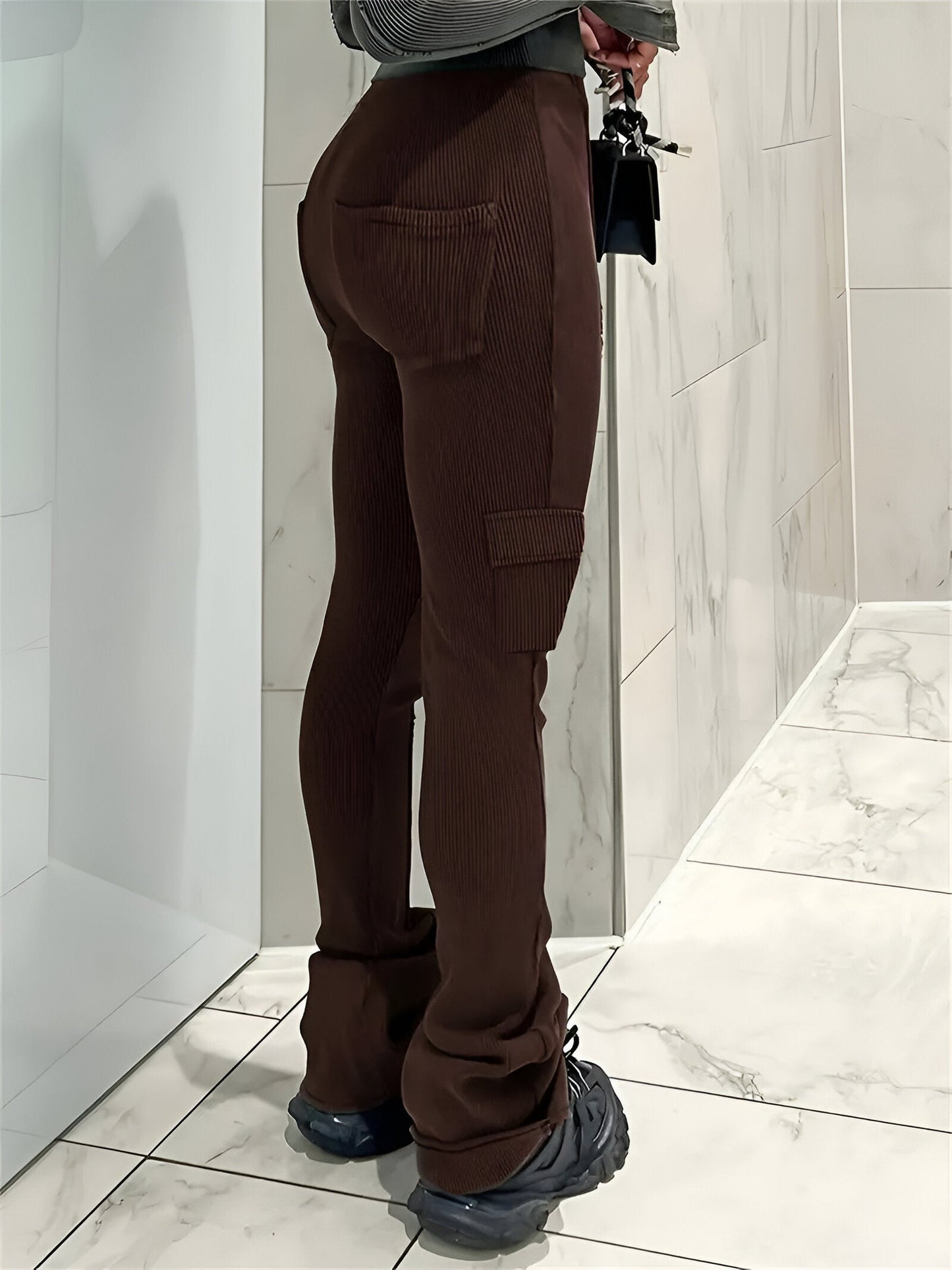 Babette | Bequeme High-Waist Flare-Leggings