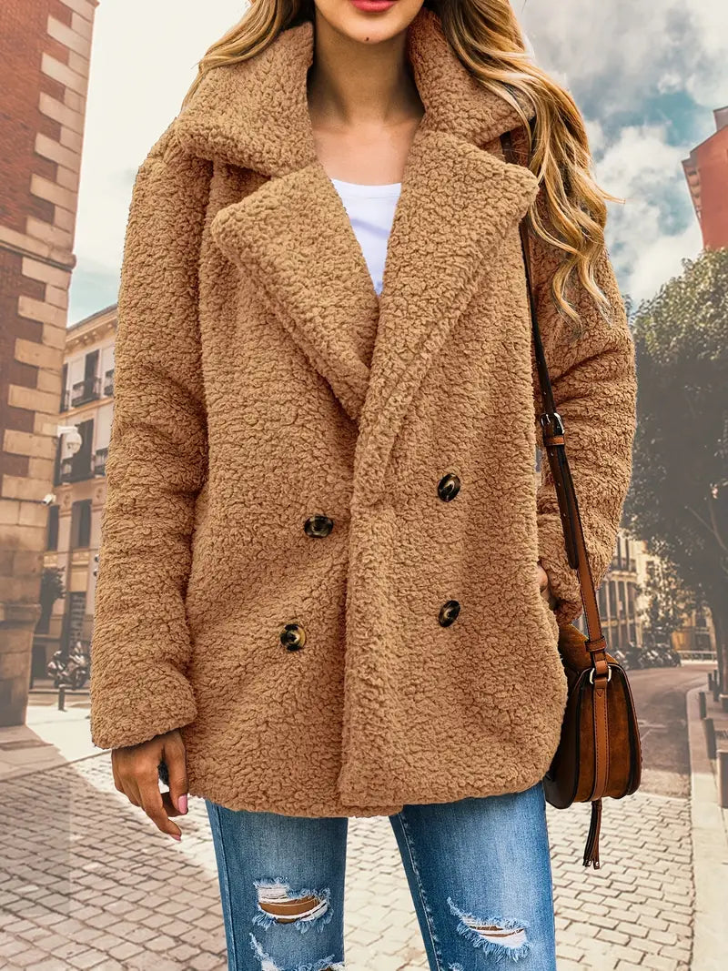 René | Luxuriöse Teddyjacke für die kalte Jahreszeit
