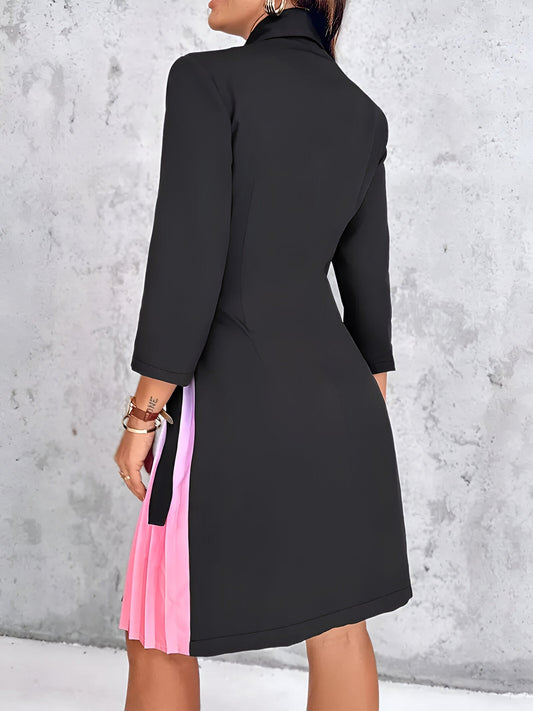 Elfrida | Elegantes Blazer-Kleid mit Gradient-Print