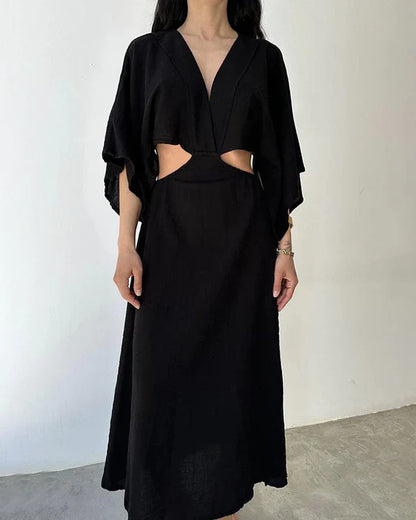 Liesl - Modisches Kleid aus Baumwolle und Leinen