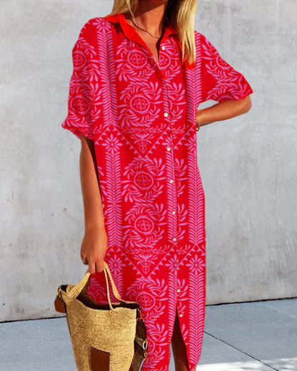 Henriette - Boho Maxi mekko