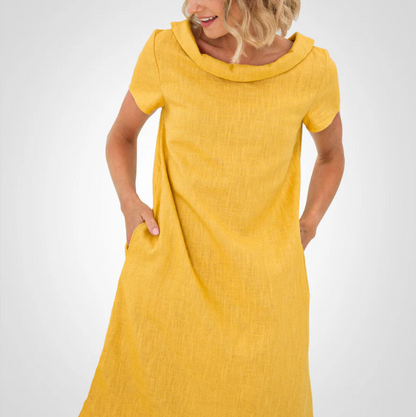 Susanne - Pellavainen Sommerkleid