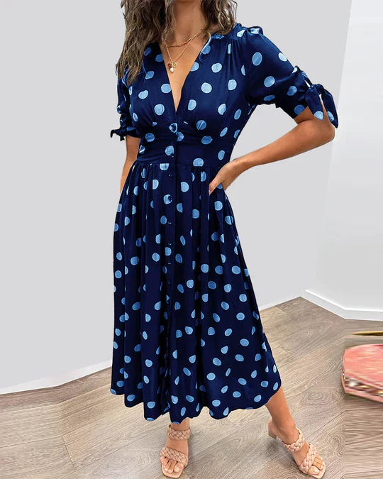 Susanne - Gepunktetes Kleid