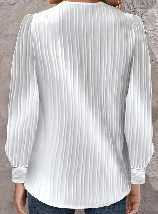 Yvette Joy - Elegantes langärmeliges Damen-Top
