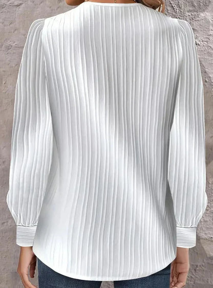 Yvette Joy - Elegantes langärmeliges Damen-Top