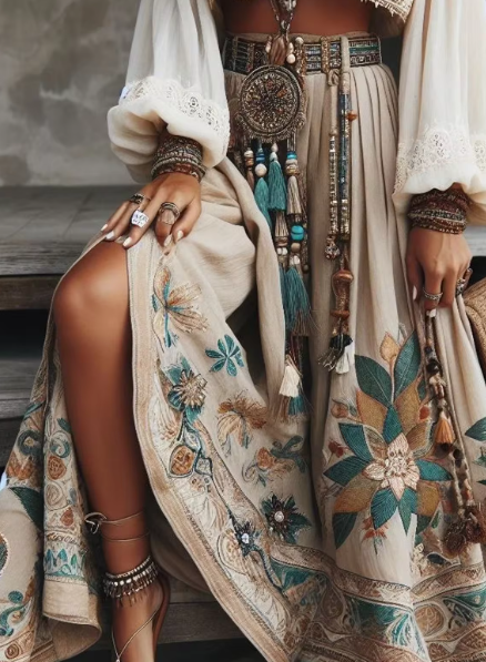 Sandra - Vintage Bohemian Ladies Rock Casual
