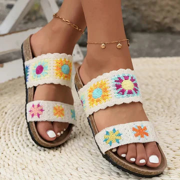 Lana -  Flache Gleitsandalen für Frauen