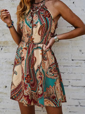 Elena - Bedrucktes Kleid