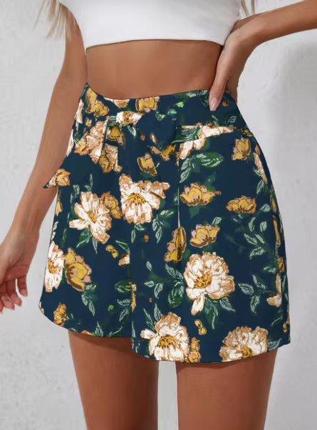Xesca - 2024 New Summer Digital Printed Silk