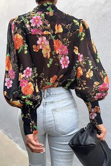 Silke Sophie - Elegantes Top mit Blumendruck