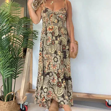 Irina - Sexy Spaghetti-Träger-Kleid