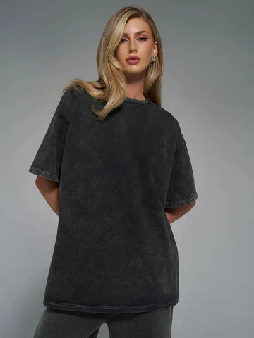 Kaia - Retro-T-Shirt aus Baumwolle