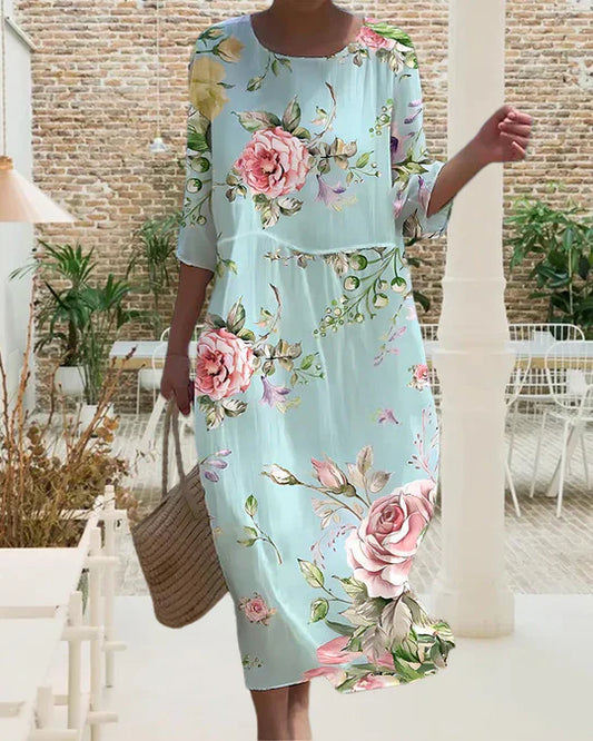 Emmi - Freizeitkleid mit Blumenmuster