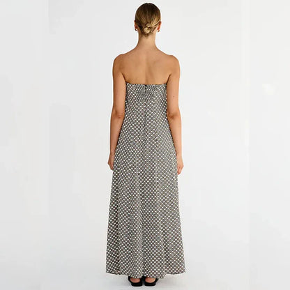 Frida - Schulterfreies Kleid