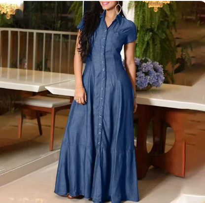 Agnes - Damen Forens Casual Bodenlang