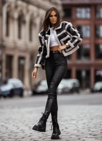 Veruska - Damen S-2XL Sizee Modisch