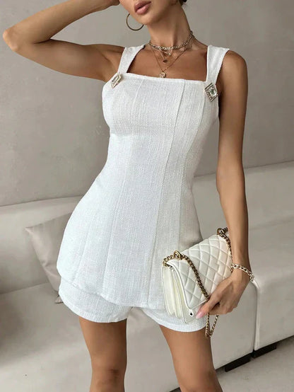 Emmi - Set Aus Tanktop Und Shorts Mit Schleife Am Rücken