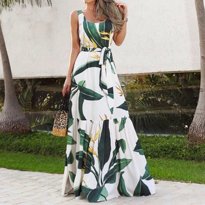 Elizabeth - Bedrucktes Sommerkleid Für Frauen