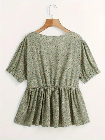 Farrah - Damen Plus Size Bluse