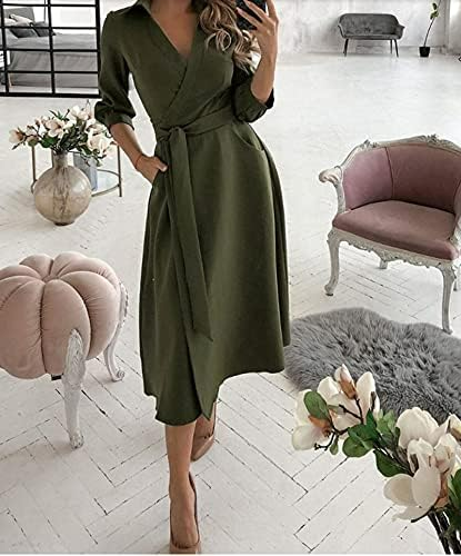 Eleanor - Modisches Kleid Mit Langen Ärmeln