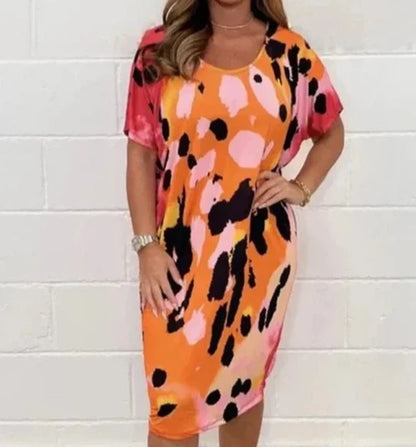 Karly - Freizeitkleid Mit Leopardenmuster
