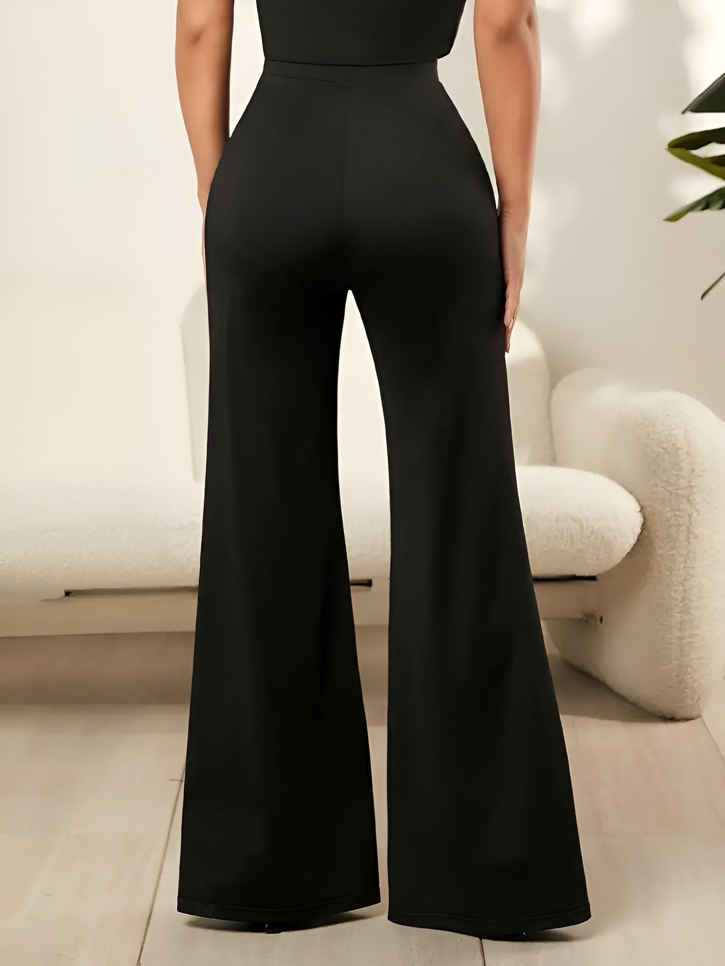 Ariane | Elegante Flare-Jeans mit Spitzenapplikationen