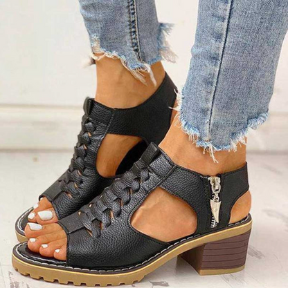 Mühelose Eleganz - Hochhackige Sandalen - Evalina