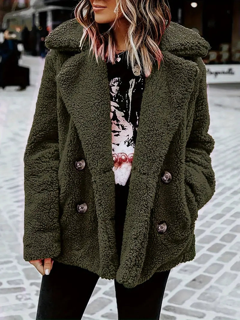 René | Luxuriöse Teddyjacke für die kalte Jahreszeit