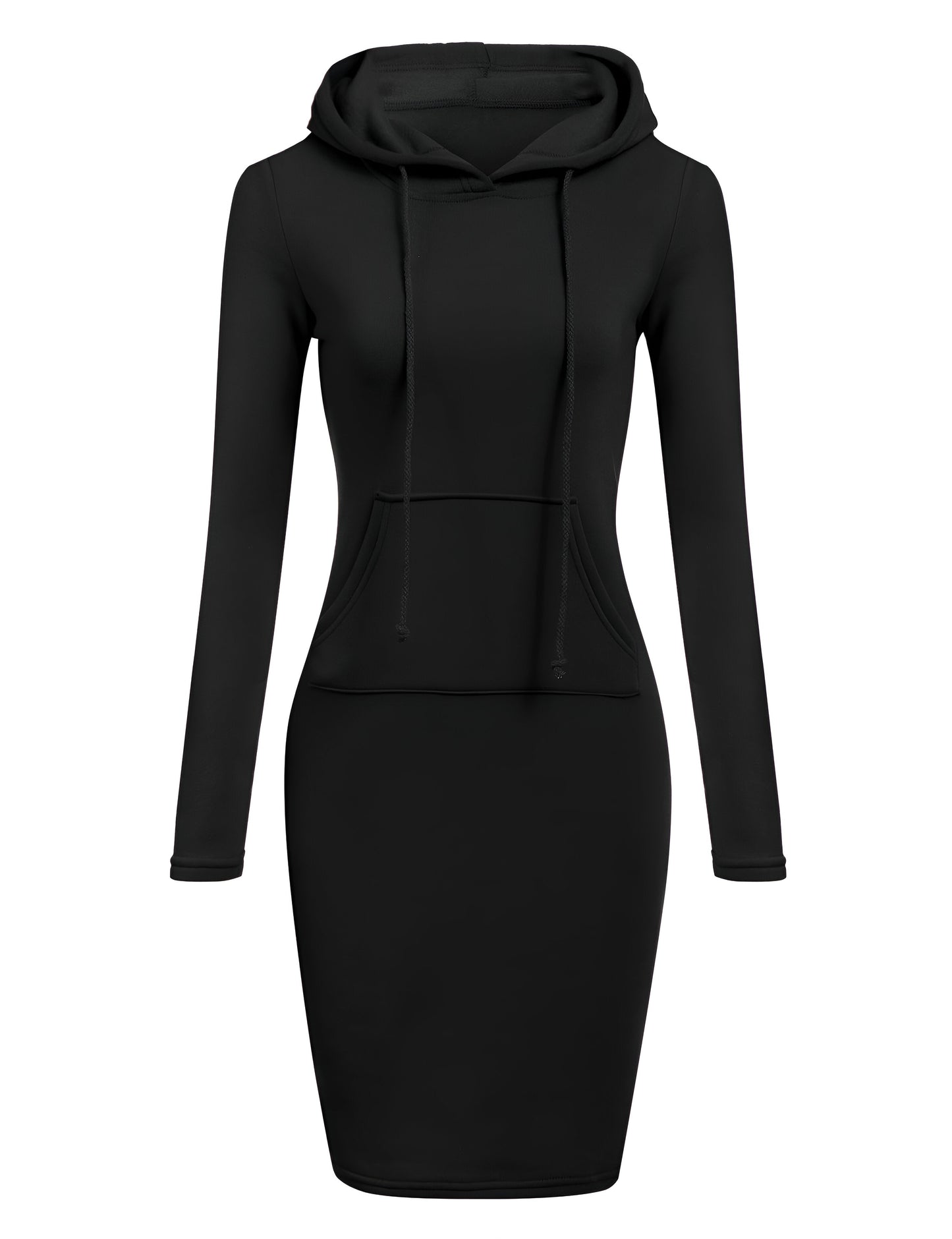 Leonie | Gemütliches & Schickes Kapuzen-Sweatshirt-Kleid für den Herbst