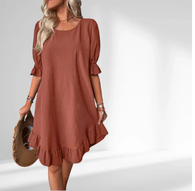 Stefanie - Sommerkleid Mit Rüschen