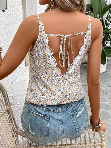 Kamila - Camisole-Top mit floralem Muster