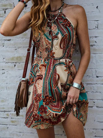 Elena - Bedrucktes Kleid