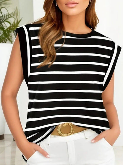 Susan - Gestreiftes Damen-T-Shirt
