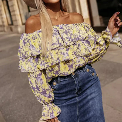 Bella - Elegantes Bedrucktes Top