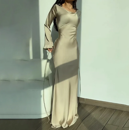 Peppi - Elegantes langärmeliges Kleid