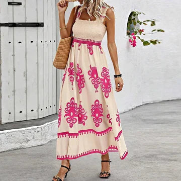Olinda - Ärmelloses Kleid mit quadratischem Ausschnitt