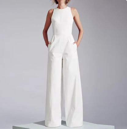 Xaria - Zanzea Frauen ärmelloser langer Jumpsuit