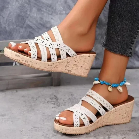 Helena - Sandalen Im Vintage-Stil
