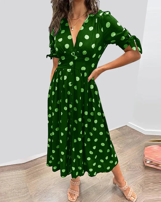 Susanne - Gepunktetes Kleid